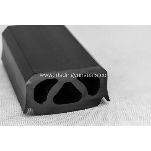 square solid hollow rubber packing